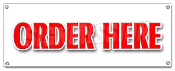 Order Here Banner