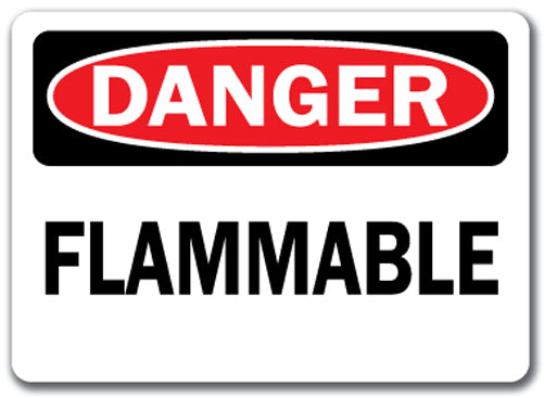 Danger Sign - Flammable