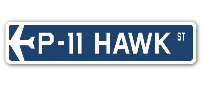 P-11 Hawk Street Sign