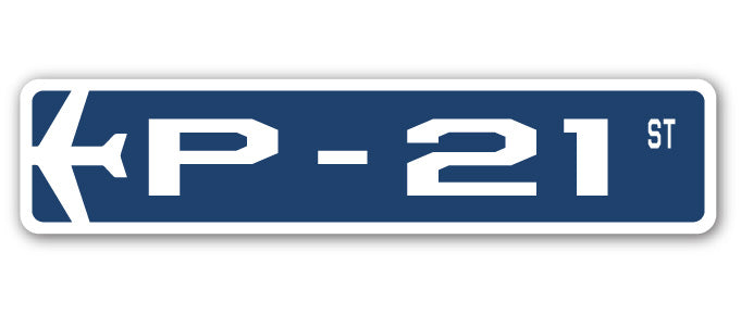 P-21 Street Sign