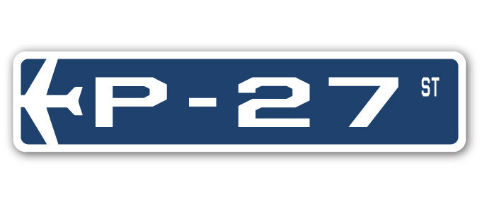 P-27 Street Sign