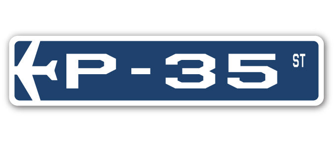 P-35 Street Sign