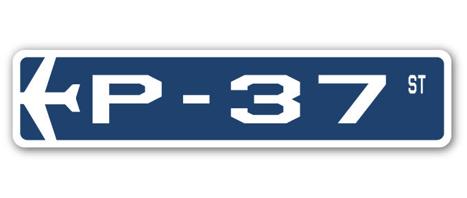 P-37 Street Sign