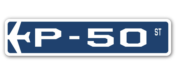P-50 Street Sign
