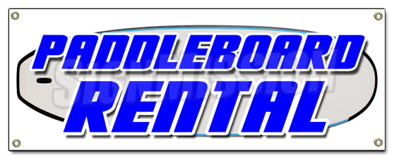 Paddle Board Rental Banner