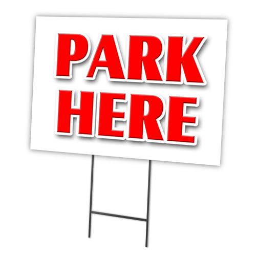 PARK HERE