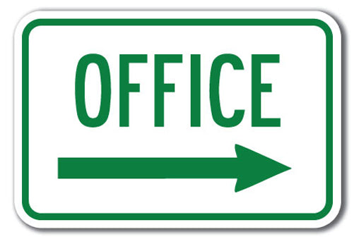 Office with right arrow