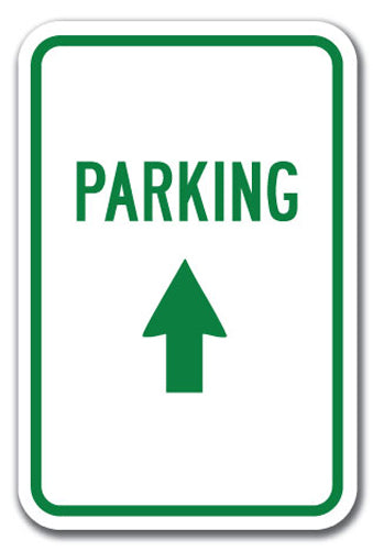 Parking with Up Arrow