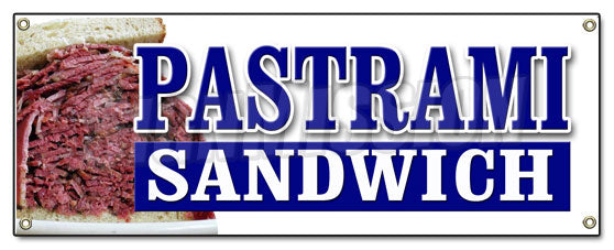 Pastrami Sandwich Banner