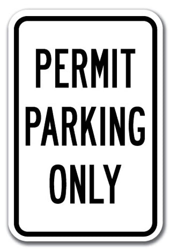Permit Parking Only