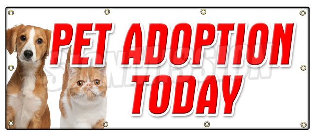Pet Adoption Today Banner