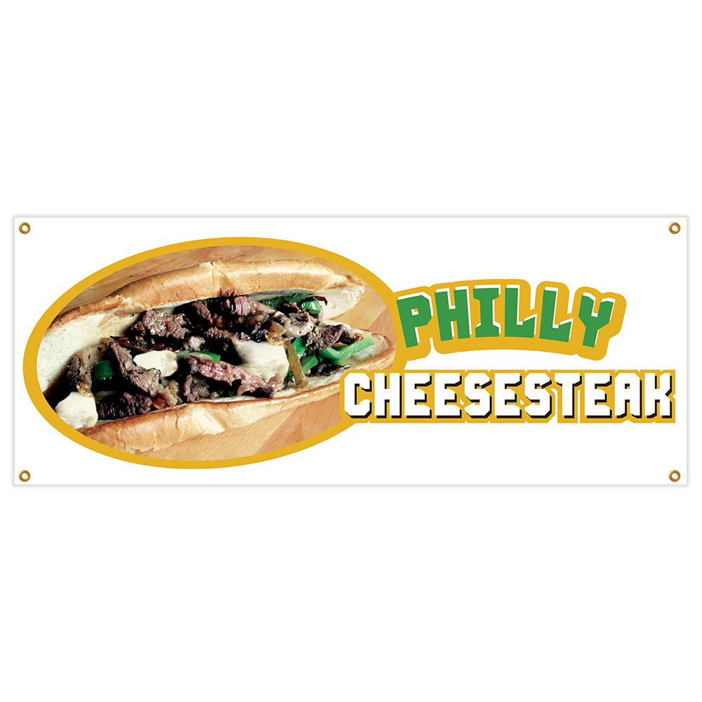 Philly Cheesesteak Banner