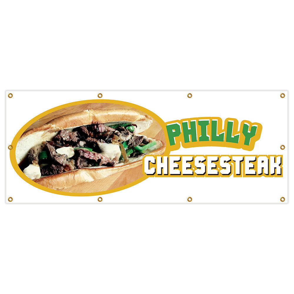 Philly Cheesesteak Banner