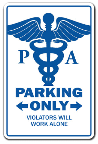 Physician Assistant Street Vinyl Decal Sticker