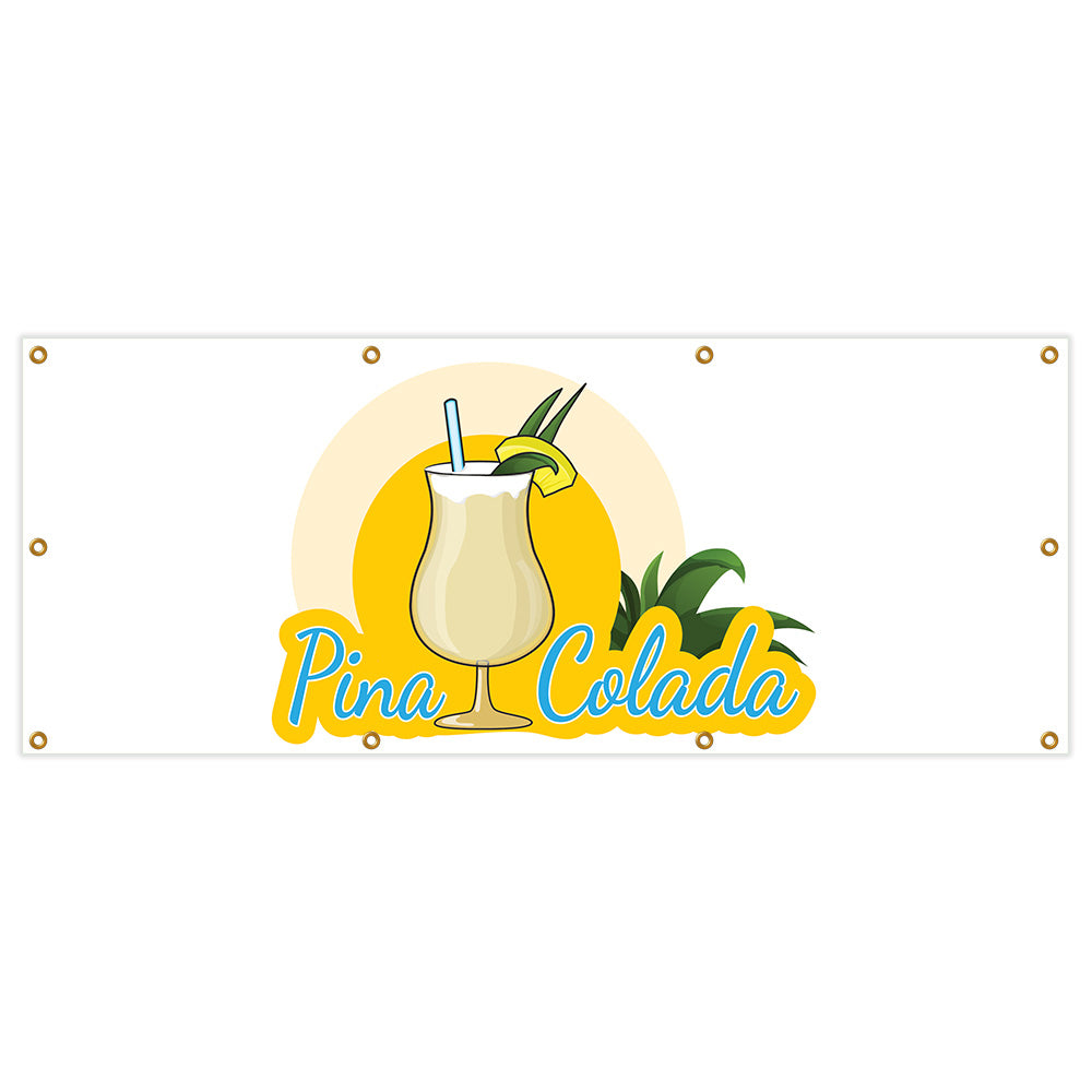 Pina Colada Banner