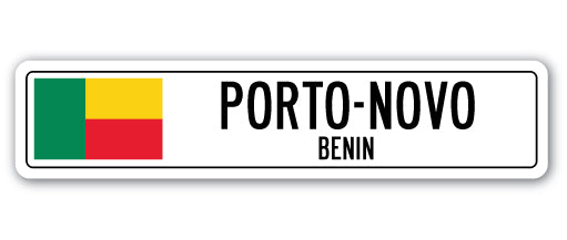 PORTO-NOVO, BENIN Street Sign