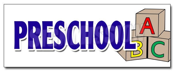 Preschool Decal