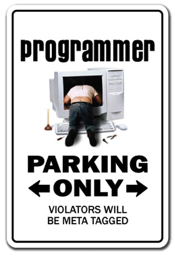 PROGRAMMER Sign
