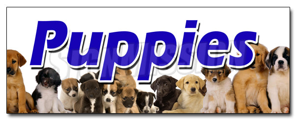 Puppies Decal