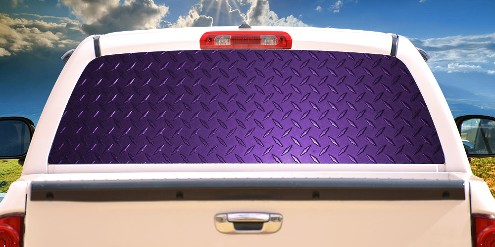 PURPLE DIAMOND PLATE