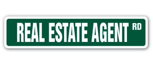 Real Estate Agent Street Vinyl Decal Sticker