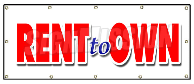 Rent To Own Banner