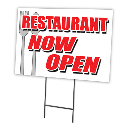 RESTAURANT NOW OPEN