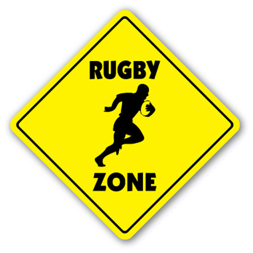 Rugby Street Vinyl Decal Sticker
