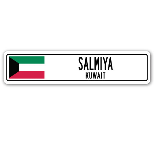 SALMIYA, KUWAIT Street Sign