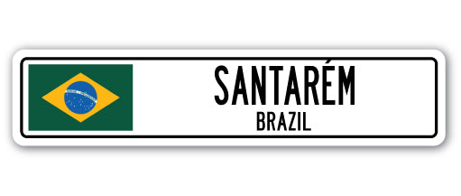 SANTAREM, BRAZIL Street Sign