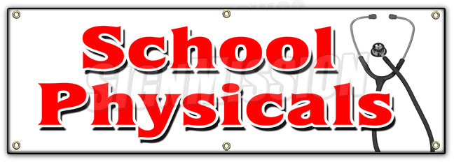 School Physicals Banner