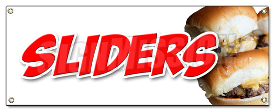Sliders Mini Burger Banner