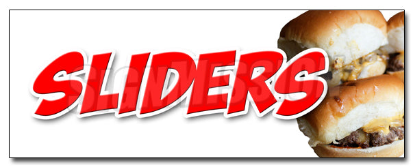 Sliders Mini Burger Decal