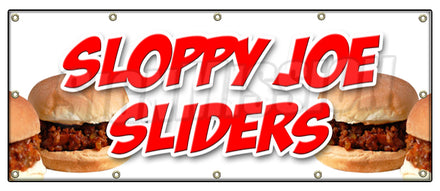 Sloppy Joe Sliders Banner