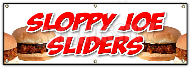 Sloppy Joe Sliders Banner