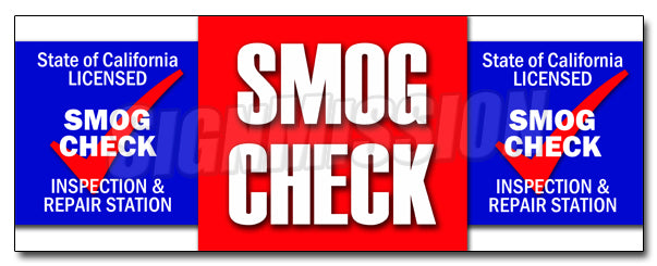 Smog Check Decal