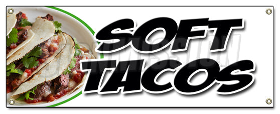 Soft Tacos Banner