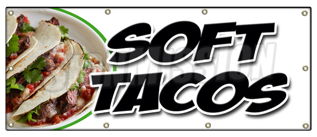 Soft Tacos Banner