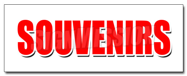 Souvenirs Decal