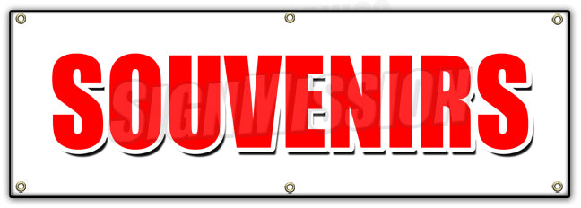Souvenirs Banner