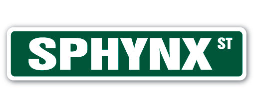 Sphynx Street Vinyl Decal Sticker