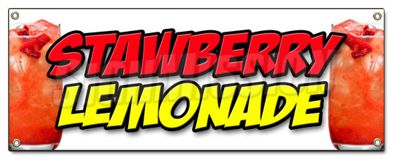 Strawberry Lemonade Banner