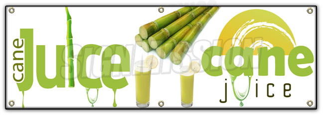 Sugar Cane Juice Banner
