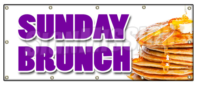 Sunday Brunch Banner