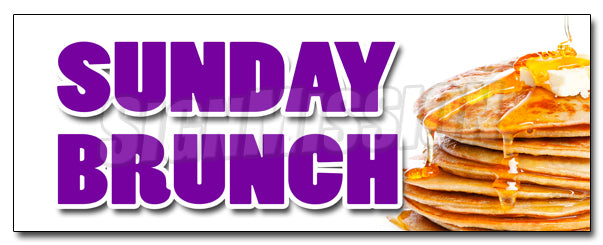 Sunday Brunch Decal