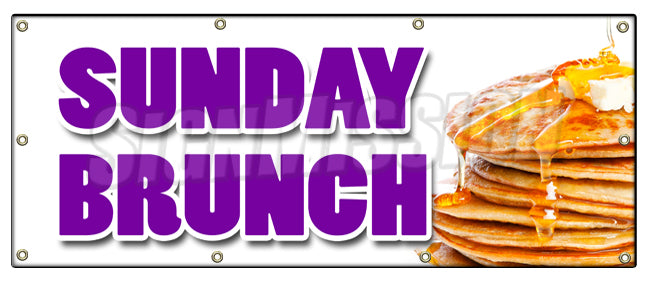 Sunday Brunch Banner