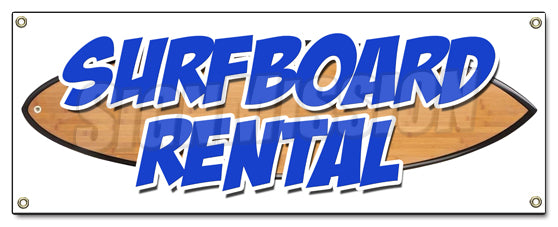 Surfboards Rental Banner