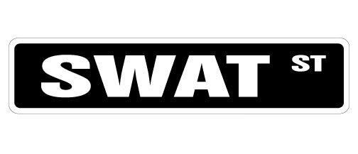 Swat Street Vinyl Decal Sticker