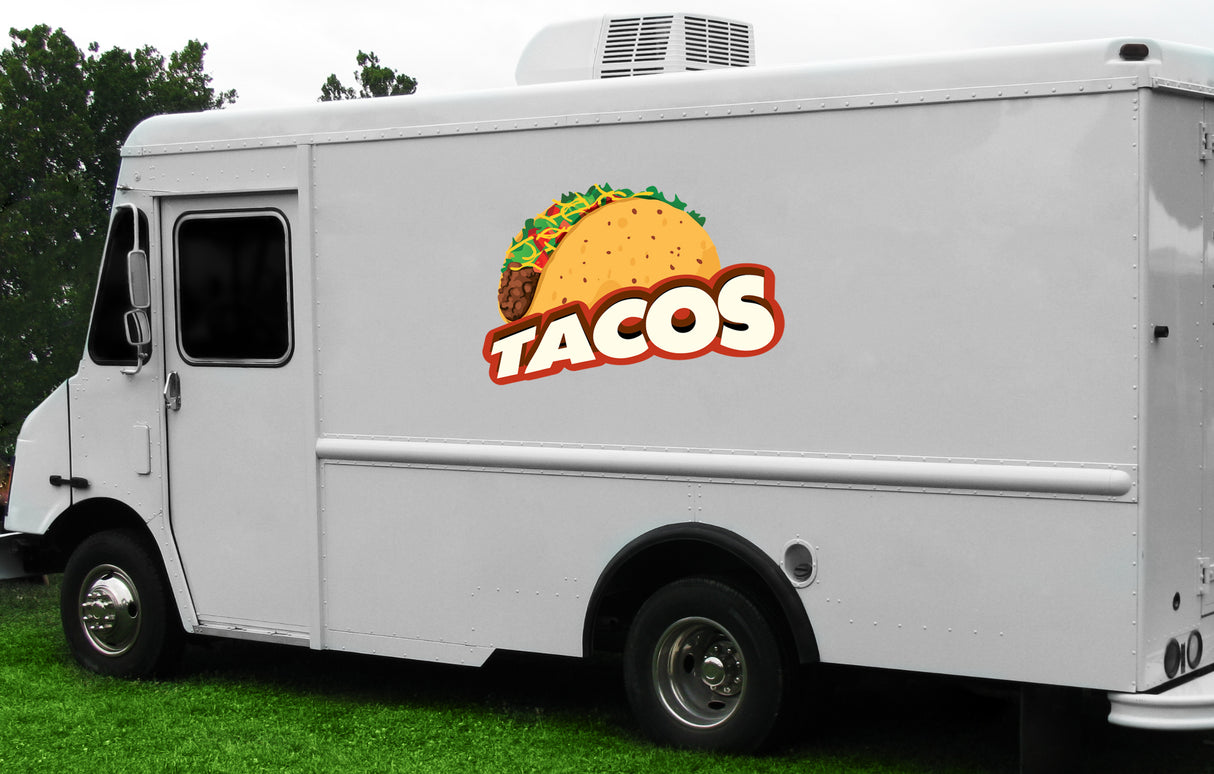 Tacos Die Cut Decal