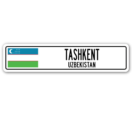 TASHKENT, UZBEKISTAN Street Sign
